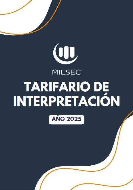 Tarifario de interpretación